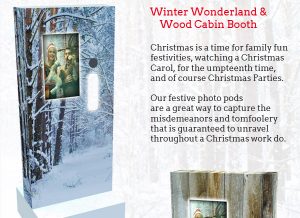 Winter Wonderland Wooden Cabin